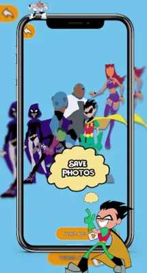 Teen Titans Wallpapers android App screenshot 12