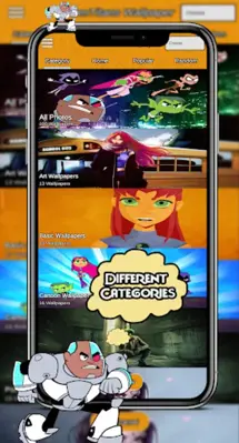 Teen Titans Wallpapers android App screenshot 14