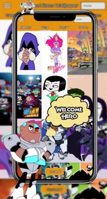 Teen Titans Wallpapers android App screenshot 15