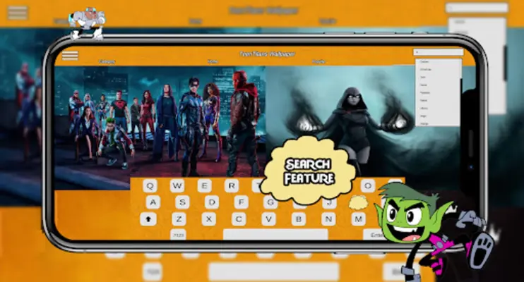 Teen Titans Wallpapers android App screenshot 3