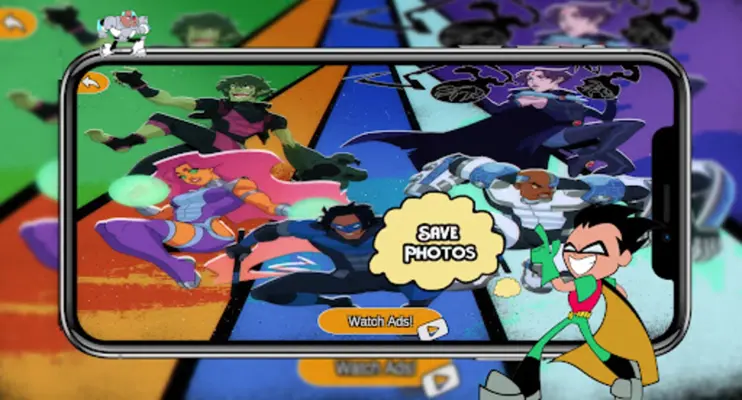 Teen Titans Wallpapers android App screenshot 4